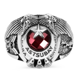 13.Dönem Kara Kuvvetleri Astsubay Yüzüğü - Anı Yüzük