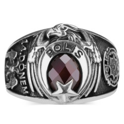 14.Dönem Selçuklu Kartallı Polis Yüzüğü - Anı Yüzük