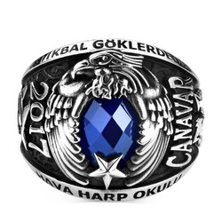 2017 Hava Harp Okulu Yüzüğü - Anı Yüzük