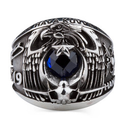 3D Uçak Figürlü Hamyo Yüzüğü - Anı Yüzük