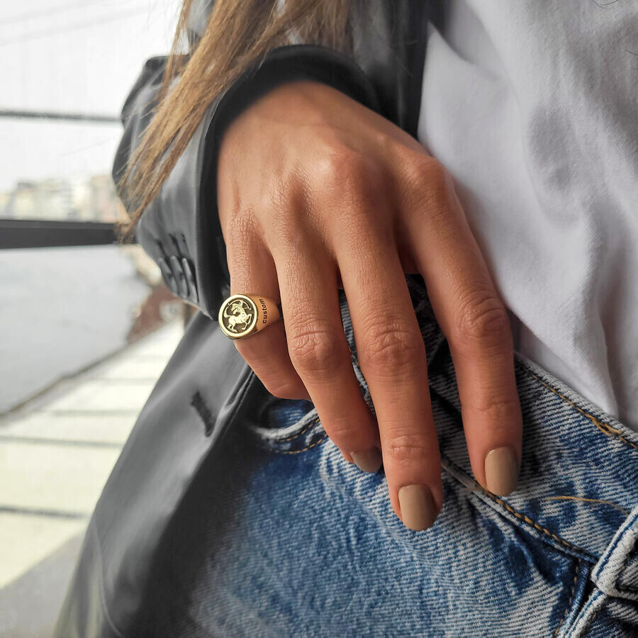 Kişiye Özel Olarak Tasarlanan Gümüş Yüzüğünüz Anı Yüzük'te !