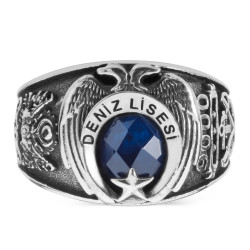Deniz Lisesi 9000. Dönem Okul Yüzüğü - Anı Yüzük