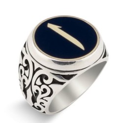 Mineli Elif Gümüş Yüzük - Anı Yüzük