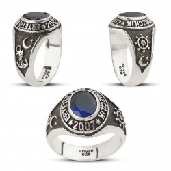 Eryetiş Reis Denizcilik Meslek Lisesi Gümüş Yüzüğü - Anı Yüzük