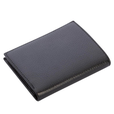 Gri Renk Gümrük Muhafaza Kaçakçılık Rozetli Klasik Cüzdan Siyah - 3