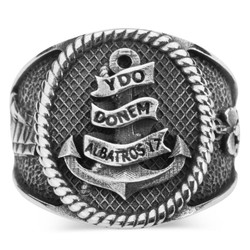 İstanbul Teknik Üniversitesi Yüksek Denizcilik Okulu 2017 Yüzüğü - Anı Yüzük