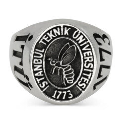 İTÜ 1773 Üniversite Yüzüğü Sade Model - Anı Yüzük
