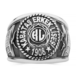 Kabataş Erkek Lisesi 2017 Yılı Mezuniyet Yüzüğü - Anı Yüzük