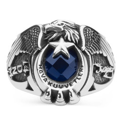 K.Atatürk İmzalı Hava Kuvvetleri Yüzüğü - Anı Yüzük