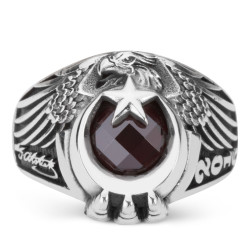 Kemal Atatürk İmzalı Kartal Başlı 2016 Yüzüğü - Anı Yüzük