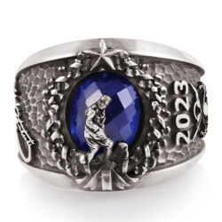 Atatürk İmzalı TSK Logolu Zafer'in Duruşu Yüzüğü - Anı Yüzük