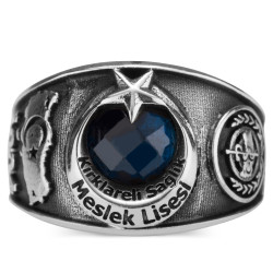 Kırklareli Sağlık Meslek Lisesi Mezuniyet Yüzüğü - Anı Yüzük