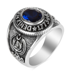 Klasik Tasarım Deniz Harp Okulu 5000 Dönem Yüzüğü - Anı Yüzük