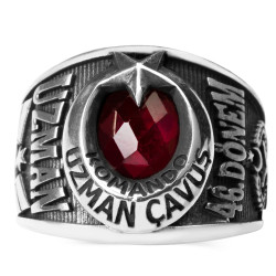 Komando Uzman Çavuş Devre Yüzüğü - Anı Yüzük