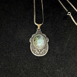 Orijinal Teşkilat Dizisi Lisanslı Gizemli Dünya Kolyesi (Beşinci Sezon 925 Ayar Gümüş Kolye) - 1