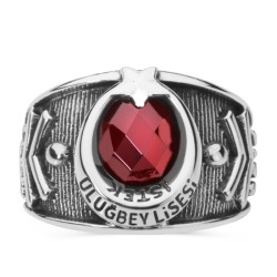 Özel İstek Uluğbey Lisesi Yüzüğü - Anı Yüzük