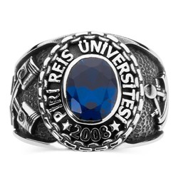 Piri Reis Üniversitesi Makine Bölümü Okul Yüzüğü - Anı Yüzük