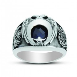 Polis Çift Kartal Başlı 2012 Dönem Yüzüğü - Anı Yüzük