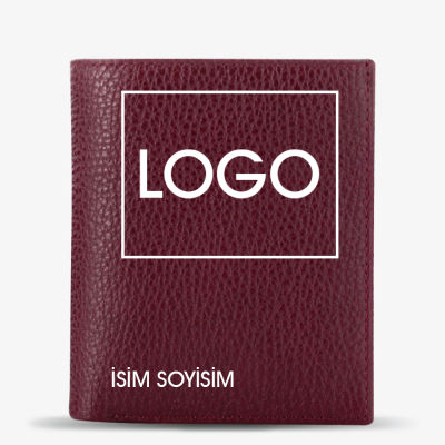 Mineli Polis Özel Harekat Rozetli Klasik Cüzdan Bordo - 5