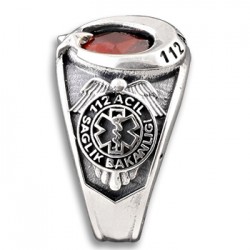 112 Acil Sağlık Personeli Yüzüğü - 4