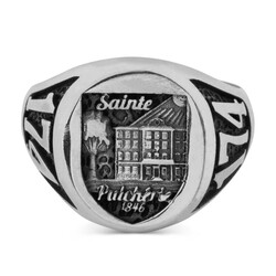 Sainte Pulcherie Fransız Lisesi Dönem Bay Yüzüğü - Anı Yüzük