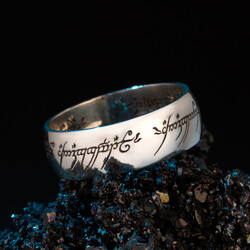The Lord of the Rings The Rings of Power Ring Silver Coloured - 5