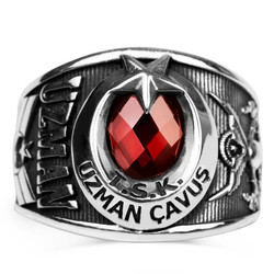 TSK Armalı Uzman Çavuş Yüzüğü - Anı Yüzük