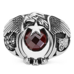 Türk'ün Kudreti Yüzüğü (Osmanlı Arması - Osmanlı Tuğrası) - Anı Yüzük