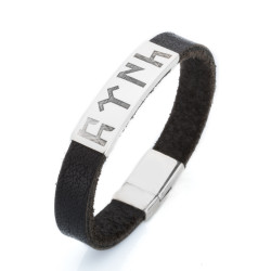 Üzerine Yazı Yazılabilen Gümüş Bileklik - Anı Yüzük