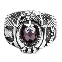 Uzman Çavuş Kara Kuvvetleri İstihkam Yüzüğü - Anı Yüzük