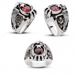 Yozgat Pmyo Kartal Başlı Pençeli 14 Dönem 2016 Yüzüğü - Anı Yüzük