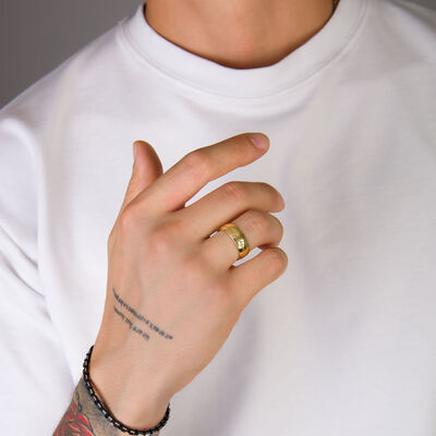 Yüzüklerin Efendisi Güç Yüzükleri Yüzüğü Açık Gold Renk - 4